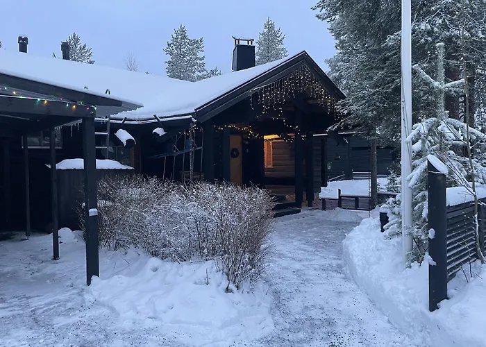 Semesterbostad Log Near Santa