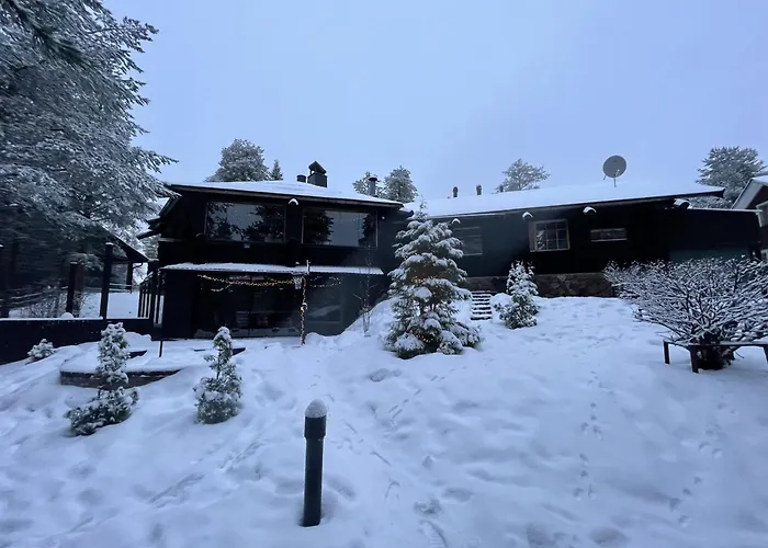 Semesterbostad Log Near Santa Rovaniemi