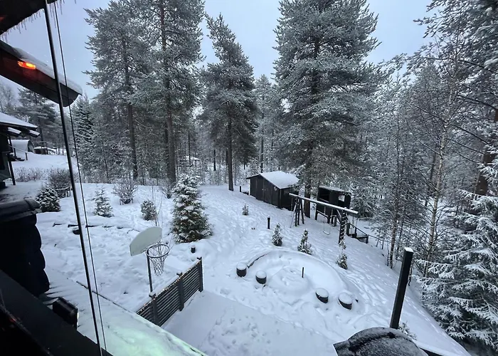 Log Near Santa Rovaniemi